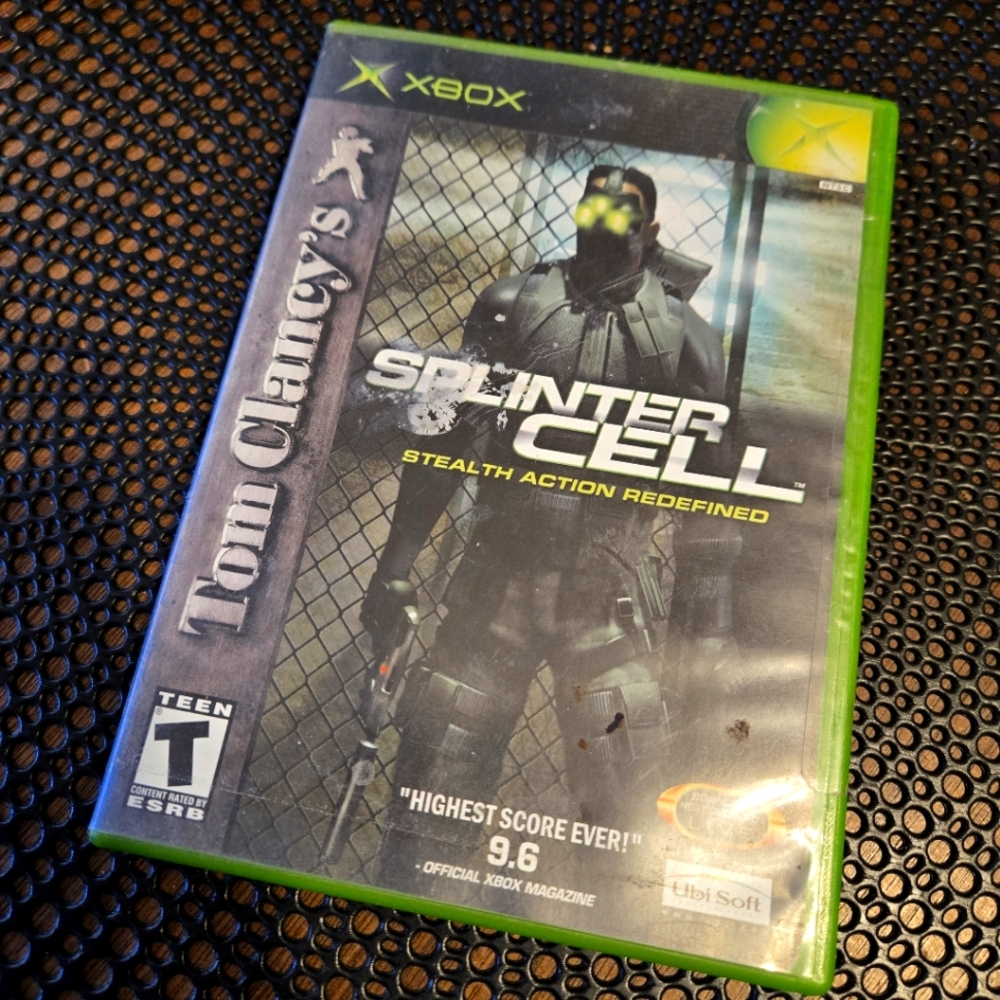 XBOX Splinter Cell Tom Clancy Stealth Action Game